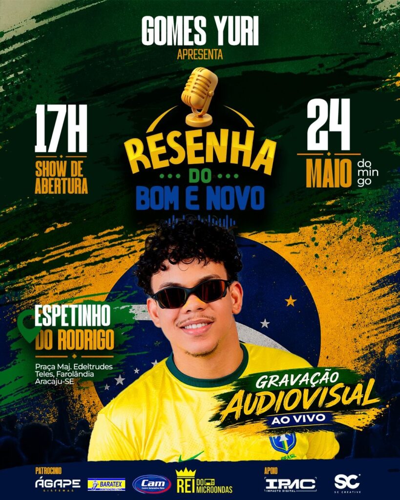 Projeto audiovisual “Resenha do Bom e Novo”