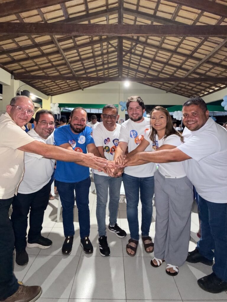 Jorginho Araujo durante encontro no Pontal em Indiaroba